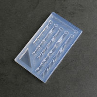 亀島商店 スティック レジンクラフト用 ソフトモールド ラインスパイラル 1個入 KAM-REJ-534 1セット(2個)（直送品）