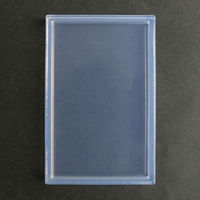 亀島商店 プレート レジンクラフト用 ソフトモールド プレートF 四角 1個入 KAM-REJ-543 1セット(2個)（直送品）