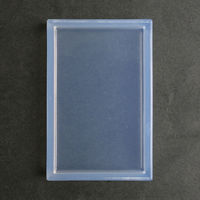 亀島商店 プレート レジンクラフト用 ソフトモールド プレートG 四角 1個入 KAM-REJ-544 1セット(2個)（直送品）