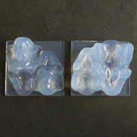 亀島商店 アニマル レジンクラフト用 ソフトモールド 金魚立体型 プロ用 1組入 KAM-REJ-557 1セット(2個)（直送品）