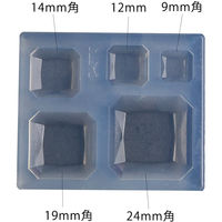 亀島商店 ビジュー レジンクラフト用 ソフトモールド バリオン 1個入 KAM-REJ-573 1セット(2個)（直送品）