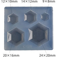 亀島商店 ビジュー レジンクラフト用 ソフトモールド ファイアーローズ 1個入 KAM-REJ-579 1セット(2個)（直送品）