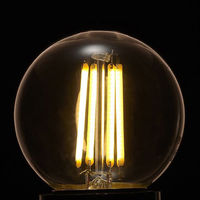 ヤザワコーポレーション フィラメントLED 40W G50 ボール形 E26 CL LDG4LG50C 1個（直送品）