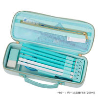 レイメイ藤井 トップライナーペンケース フラワー ブルー FSB1269A 1個（直送品）