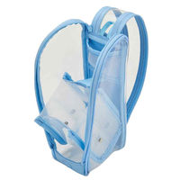 レイメイ藤井 デテクールクリア ペンケース ブルー FY1267A 1個（直送品）