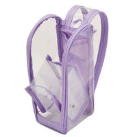 レイメイ藤井 デテクールクリア ペンケース バイオレット FY1267V 1個（直送品）