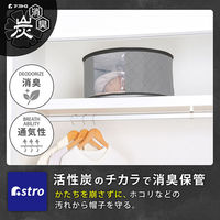 アストロ 活性炭帽子収納袋 171-60 1枚（直送品）