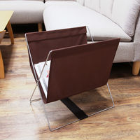 アストロ サイドワゴン ハンモック型 ブラウン 620-82 1個（直送品）