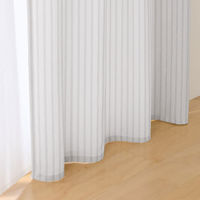 無印良品 再生ポリエステル使い ノンプリーツカーテン 幅１００×丈１０５ｃｍ用 グレーストライプ 1セット（1枚×2） 良品計画