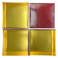 九州パール紙工 紙 重箱 8寸3段本体蓋 朱(10セット)おせち重箱 仕切は別売り 00W005293-2 1袋(10個セット)（直送品）