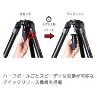 iFOOTAGE(アイフッテージ) 大型三脚 WILD-BULL-T5S 1台（直送品）
