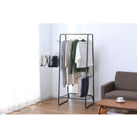 アイリスオーヤマ スタイル物干し　ブラック HKMー640 　1台