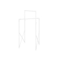 アイリスオーヤマ 伸縮多機能スタイル物干し　ホワイト STSMー150 　1台