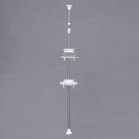 アイリスオーヤマ ステンレス浴室突っ張りラック BLTー19S 　1セット（3台）