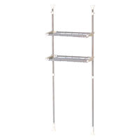 アイリスオーヤマ ステンレス突張りランドリーラック　ベージュ STLー270 　1セット（3台）