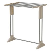 アイリスオーヤマ ステンレスタオルハンガー　パールベージュ STHー78KR 1セット（3台）