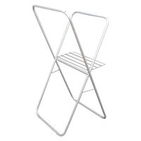 アイリスオーヤマ アルミ軽量物干し AKMー70X 　1セット（3台）