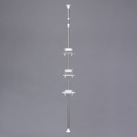 アイリスオーヤマ ステンレス浴室突っ張りラック BLTー25S 　1セット（3台）