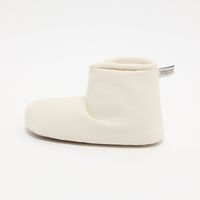 キルトルームブーツ ホワイト LAKOLE/ラコレ