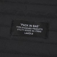 キルティングPCケース ダークブラック LAKOLE/ラコレ