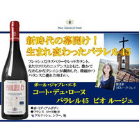 フランス ポールジャブレエネ コートデュローヌ パラレル45 ビオ オーガニック赤ワイン フルボディ 750ml 1本 三国ワイン