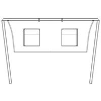 セブンユニフォーム ショートエプロンサイズ/フリー ライトグレー GT7008-7 1セット(3着)（直送品）