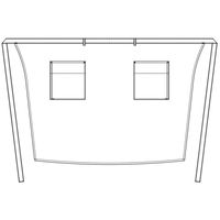 セブンユニフォーム ミドルエプロンサイズ/フリー チャコールグレー GT7009-8 1セット(3着)（直送品）