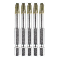 長輝LITETEC 電着ビットPH3×65mm 5本セット BBT-653_5 1セット（直送品）