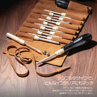 ベッセル ファミドラ12差替ドライバー本革巻 TD-812LR 1セット（直送品）