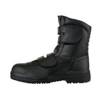 コーコス信岡 S/FORCE 半長靴マジック式セーフティーブーツ 25.5cm ブラック ZA-49 1足（直送品）