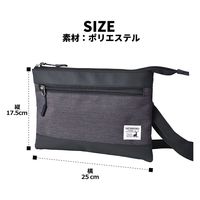 スワン CAPTAIN STAG サコッシュ 1270 ネイビー 1個（直送品）