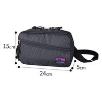 スワン CAPTAIN STAG ショルダーバッグ 1330 ブラック 1個（直送品）