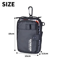 スワン CAPTAIN STAG 3WAYショルダーバッグ 1335 ブラック 1個（直送品）