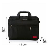 スワン SAXON 3wayビジネスバッグ 5172 ブラック 1個（直送品）