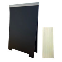 プランドゥーアイ　メモキャッチA型スタンド　黒　両面粘着シート付　MCA12K　1パック