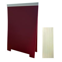 プランドゥーアイ　メモキャッチA型スタンド　えんじ　両面粘着シート付　MCA12E　1パック