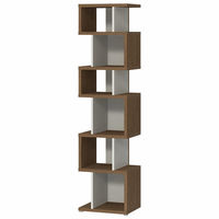 大洋 Shelfit リエール 幅440×奥行301×高さ1773mm ブラウン×ホワイト LI 1845R WB&WH 1台（直送品）