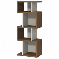 大洋 Shelfit リエール 幅440×奥行301×高さ1242mm ブラウン×ホワイト LI 1245R WB&WH 1台（直送品）