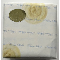 日繊商工 洗うほどに膨らむタオルギフト(緑)/ゴールドのシール付き CE1022GR-gold-10 1箱(10個入)（直送品）