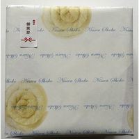 日繊商工 吸水美神マイクロファイバータオル(ブルー)/御挨拶のシール付き FM801BL-goaisatu-10 1箱(10個入)（直送品）