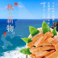 カネサン佐藤水産 北海道産 天然秋鮭 無塩 冷凍 切身 パック 600g 116652880 1箱（直送品）