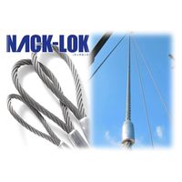 浪速製綱 ナチュラルコアロープ(ナックロック加工) 16mm×5.5m 1本（直送品）