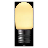 ヤザワコーポレーション LEDナツメ球電球色E17ホワイト LDT1LG22E17W 1個（直送品）