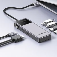 UGREEN ドッキングステーション 6-in-1 USB タイプC ハブ Uno 35998 UGRーOTー000020 1個