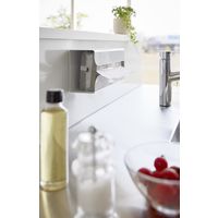 山崎実業 マグネットポリ袋&キッチンペーパーホルダー タワー tower ホワイト 3773 1個