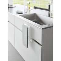 山崎実業 キッチンシンク下収納扉タオルハンガー タワー tower ホワイト 1985 1個