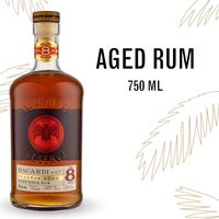 バカルディ エイト ラム 40度 750ml 1本 正規品　リキュール