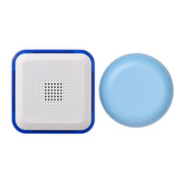 朝日電器 電池を使わないワイヤレスチャイムセット　防水 WCーS8061AC 1セット