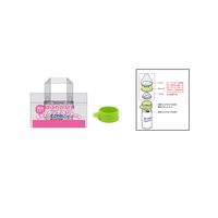 【0ヶ月から】ビーンスターク液体ミルクすこやかM１　6本パック　アタッチメント付き