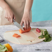 アドバンスドア D型 まな板 カッティングボード ひのき HANAKO 4589926621736 1個